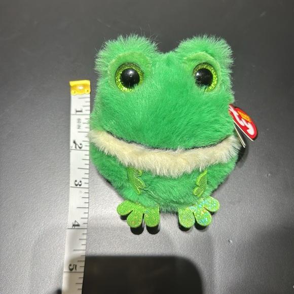 Ty Beanie Balls | Gilly Frog Plush - Picture 4 of 4